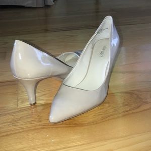 Nine West Patent Leather (nude)